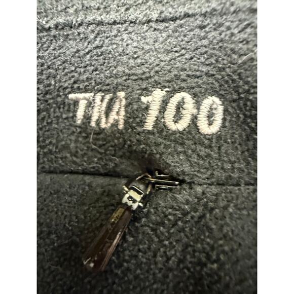 The North Face TKA100 black medium fleece straight leg sweatpants womens - Picture 8 of 8